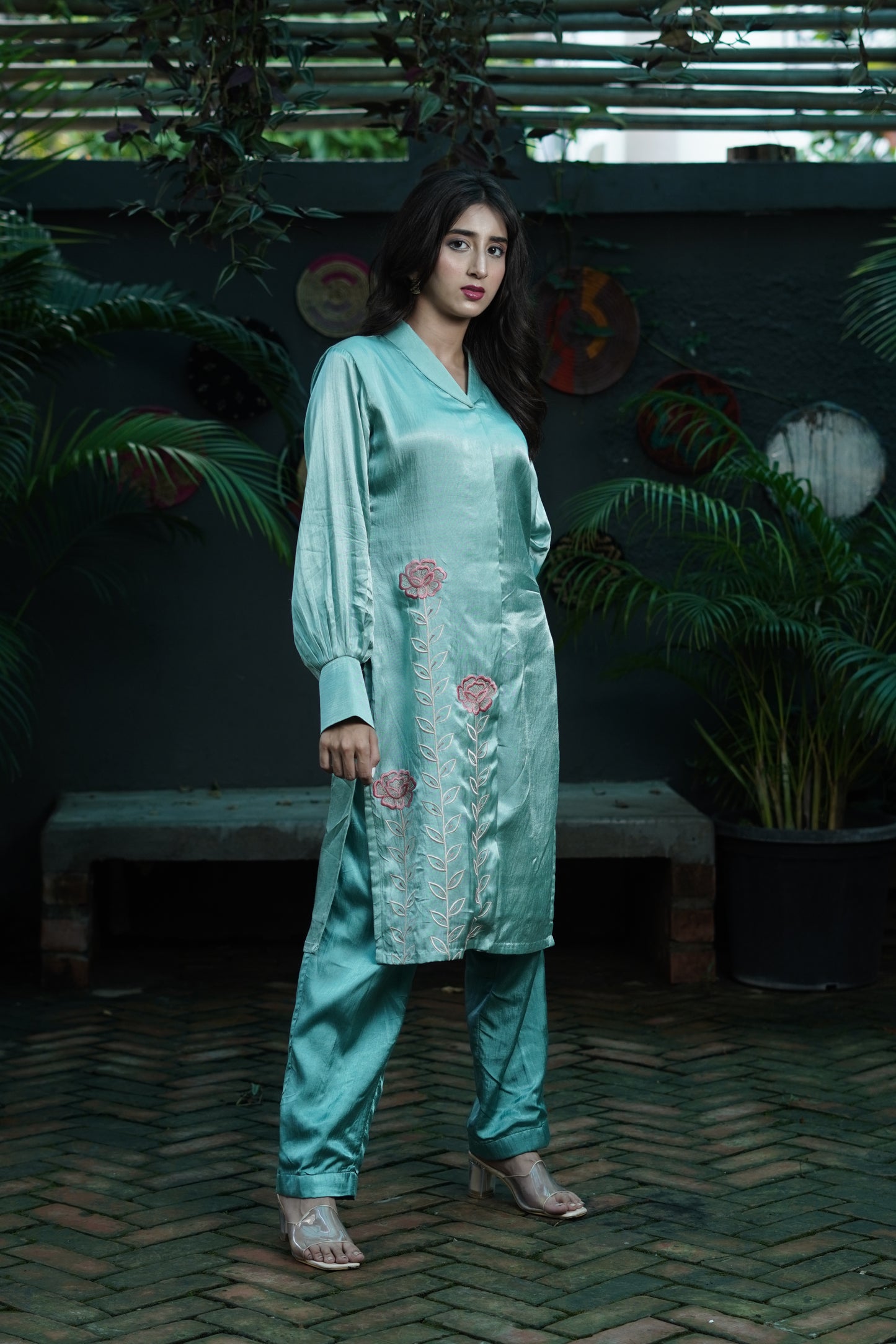 Lost in the greens co-ord set
