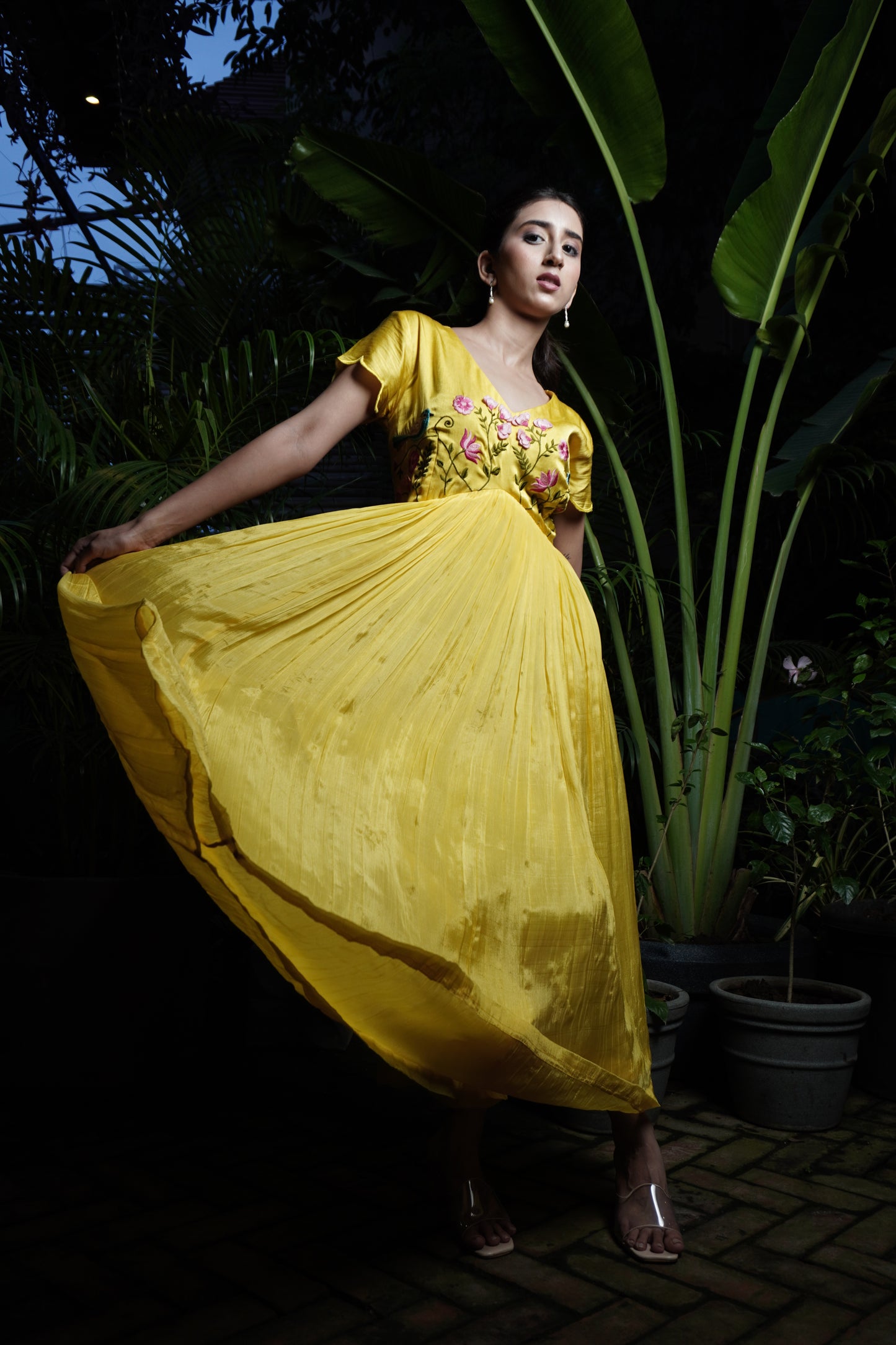 Humming in the dawn dress