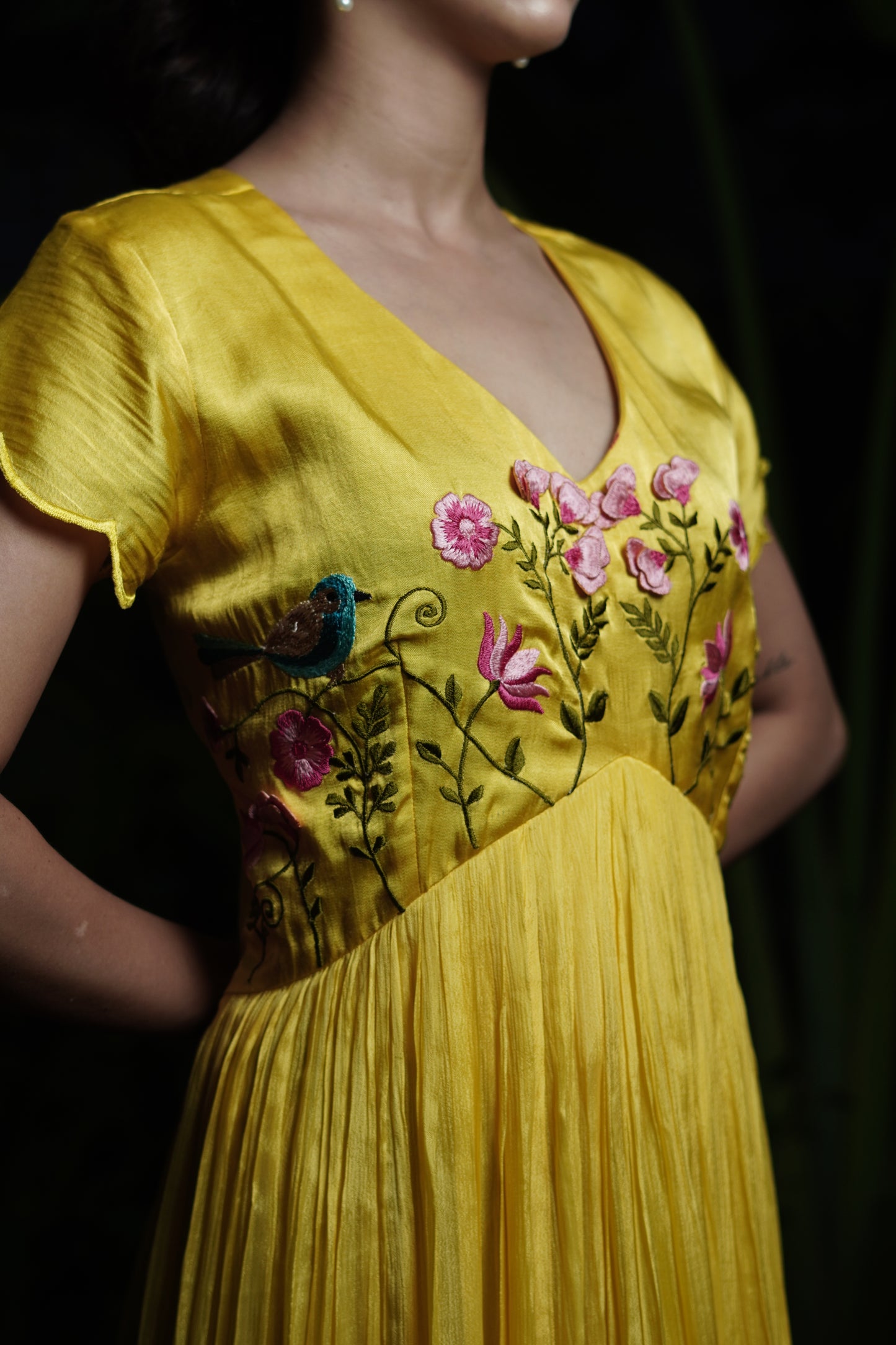 Humming in the dawn dress