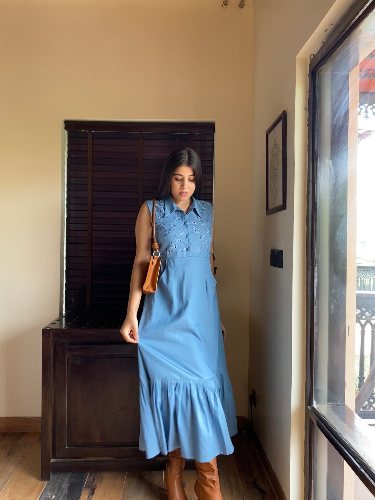 Denim Whimsy dress