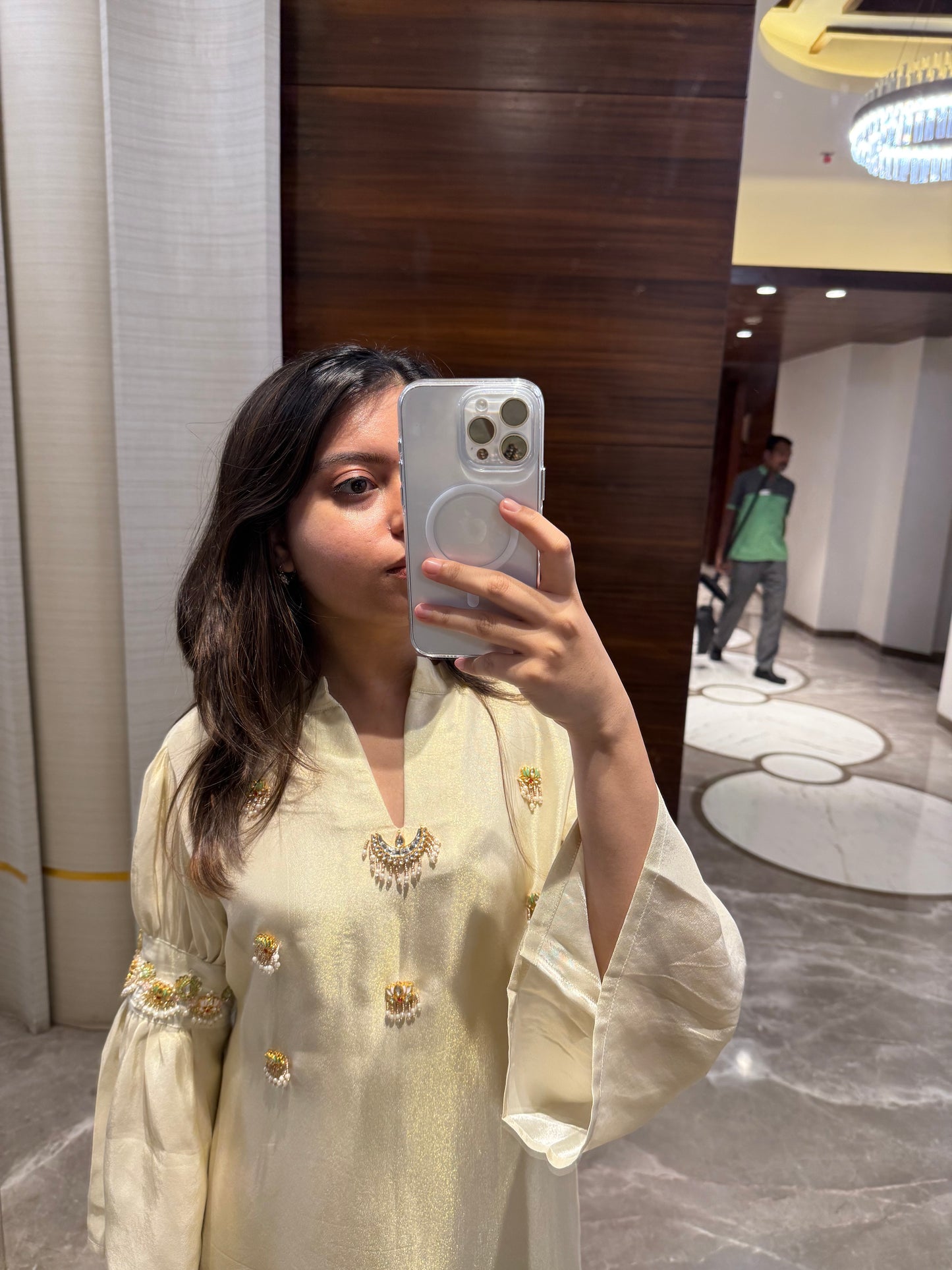 Golden hour Jadau dress