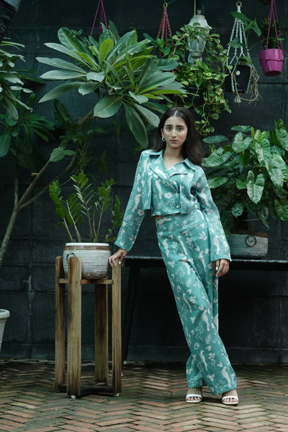 Fly high trench coat set
