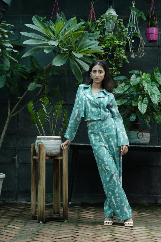 Fly high trench coat set