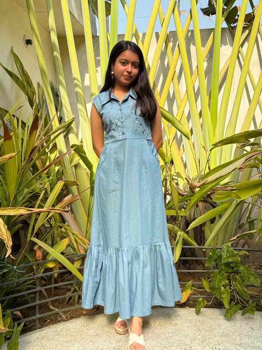 Denim Whimsy dress