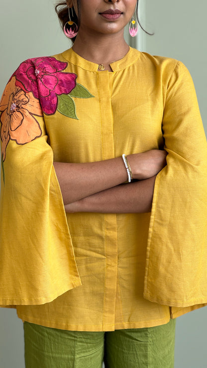 Sunshine Yellow Coord Set