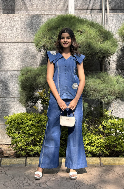 Lily Blue Cord Set