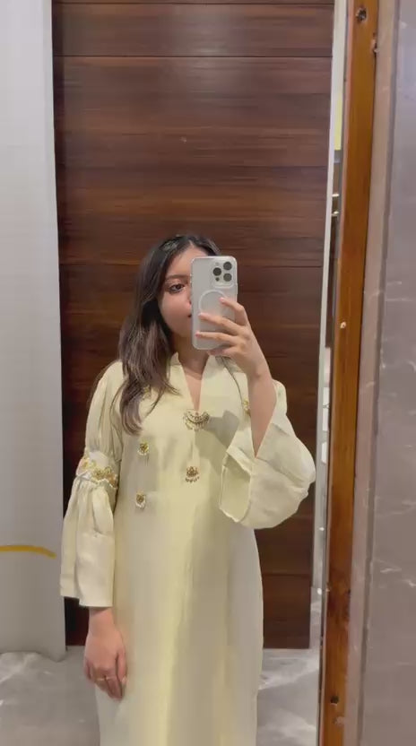 Golden hour Jadau dress